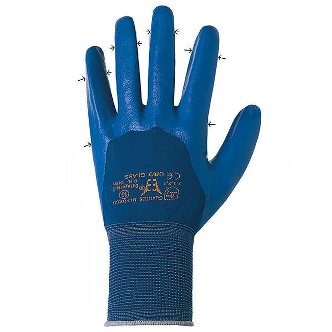 Guantes de nitrilo URO MIFORCO Guantes de nitrilo URO MIFORCO