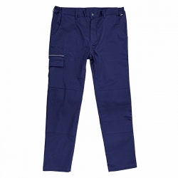 Pantalon elastan azul marino AFIT